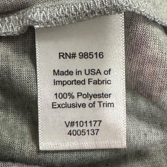 Coldwater Creek XL Sleeveless Dark Floral Lace Trim Top Boho Fairy Made In USA - Picture 4 of 7